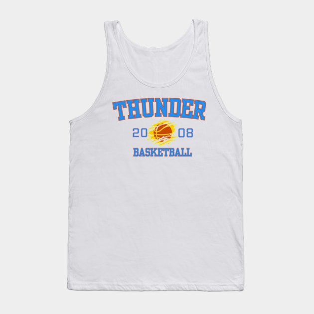 thunder okc Tank Top by soft and timeless